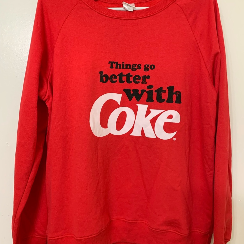 Coca Cola Sweatshirt with matching socks
